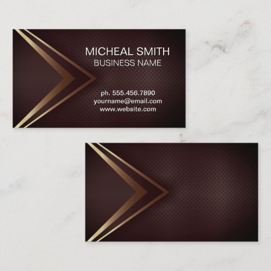 Abstracte metalen textuur rood mesh achtergrond visitekaartje (Voorkant / Achterkant)