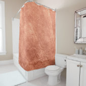 Abstracte metalen textuur van het geborstelde kope douchegordijn (In situ)