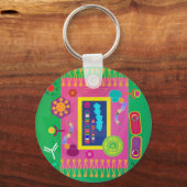 Abstracte methodologie sleutelhanger (Voorkant)