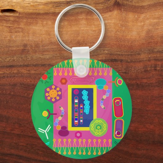 Abstracte methodologie sleutelhanger (Voorkant)