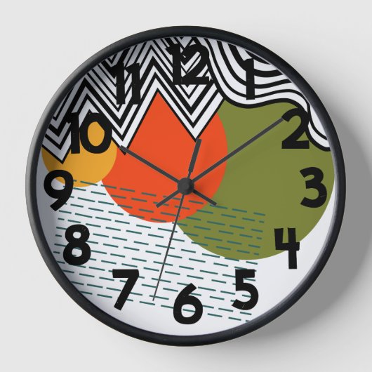 Abstracte mid-century modern stijl (Voorkant)