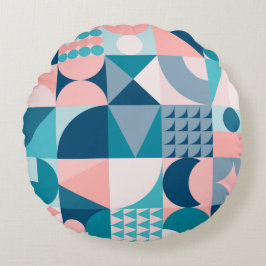 Abstracte midcentury patroon kussen