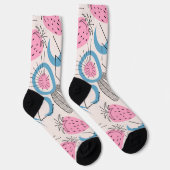 Abstracte middeleeuwse moderne sokken (Rechts)