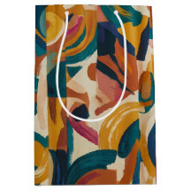 Abstracte middelgrote cadeautas