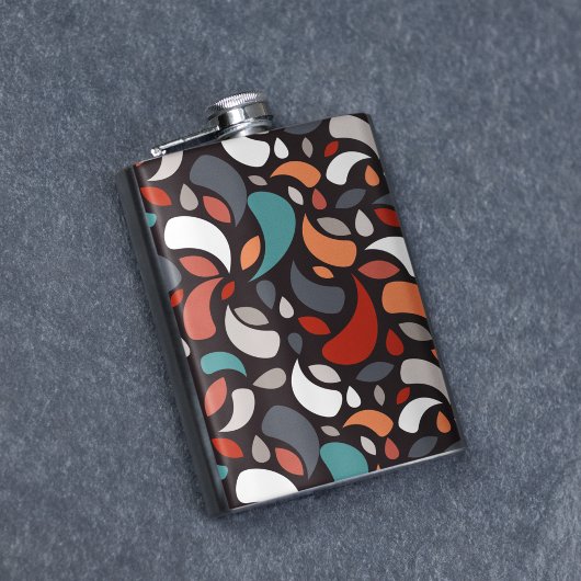 Abstracte minimale geometrische vorm heupfles