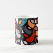 Abstracte minimale geometrische vorm koffiemok (Center)