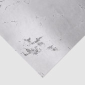 Abstracte minimale zilvergrijze metalen lux tissuepapier (Detail)
