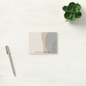 Abstracte Minimaliserende Ontwerper Post-it® Notes (Kantoor)