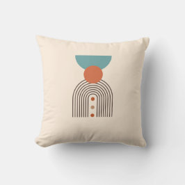 Abstracte minimalistische Boho esthetische minimal Kussen