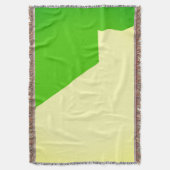 Abstracte, minimalistische, groene kreukelwand deken (Voorkant Verticaal)