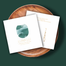 Abstracte, minimalistische joodse visitekaartje