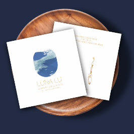 Abstracte, minimalistische joodse visitekaartje