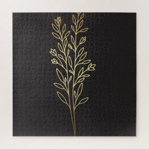 Abstracte minimalistische kunst legpuzzel