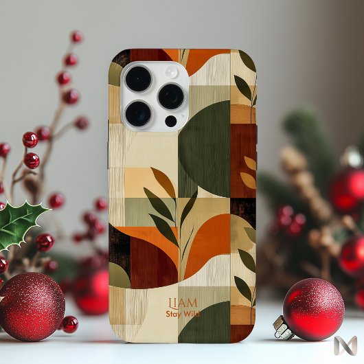 Abstracte minimalistische Natuur geïnspireerd Case-Mate iPhone Case