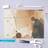 Abstracte minimalistische warmtelagen tissuepapier (Craft)