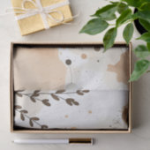 Abstracte minimalistische warmtelagen tissuepapier (Geschenk)