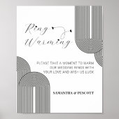 Abstracte minimumeisen voor het waarschuwen van we poster (Voorkant)