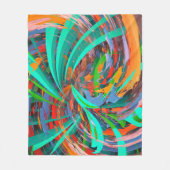 Abstracte Mistica Kunst Fleece Deken (Voorkant)