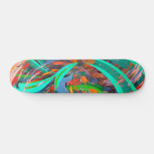 Abstracte Mistica Kunst Persoonlijk Skateboard (Horizontaal)