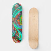 Abstracte Mistica Kunst Persoonlijk Skateboard (Voorkant)