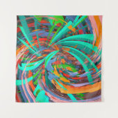 Abstracte Mistica Kunst Wandkleed (Voorkant (horizontaal))