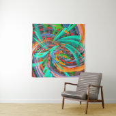 Abstracte Mistica Kunst Wandkleed (In Situ (horizontaal))