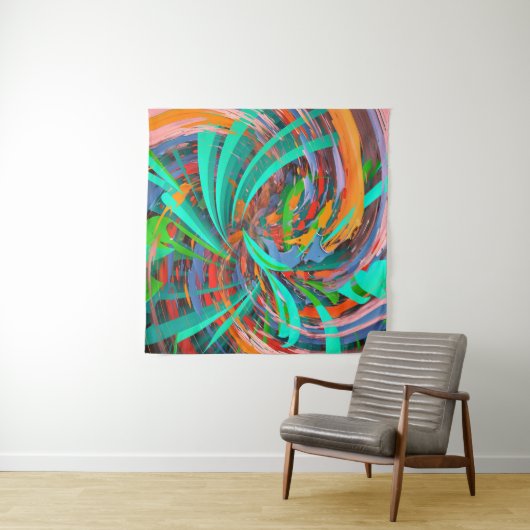 Abstracte Mistica Kunst Wandkleed (In situ)