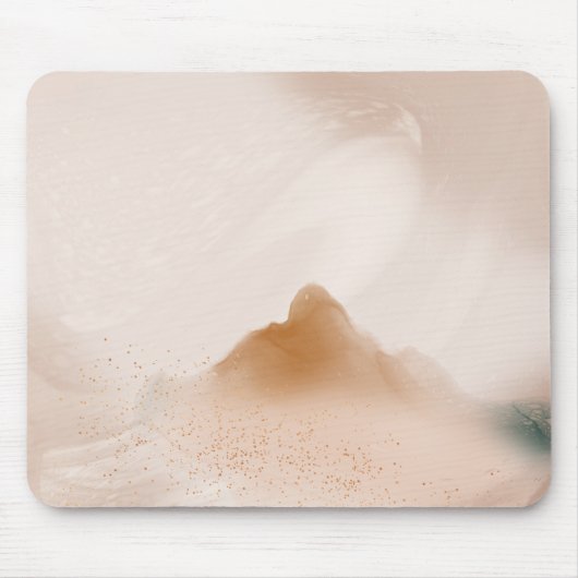Abstracte Misty Mountain Peak Muismat (Voorkant)