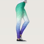 Abstracte MLM-Mannen die de Mannen in de voorste v Leggings (Rechts)
