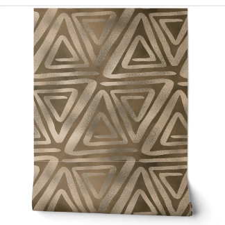 Abstracte Mocha Behang