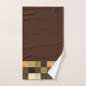 Abstracte mocha Embellish Bathroom Towel Set Bad Handdoek (Handdoek)