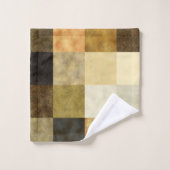 Abstracte mocha Embellish Bathroom Towel Set Bad Handdoek (Wasdoekje)