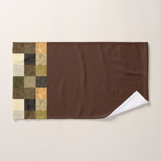 Abstracte mocha Embellish Bathroom Towel Set Bad Handdoek (Handdoek)