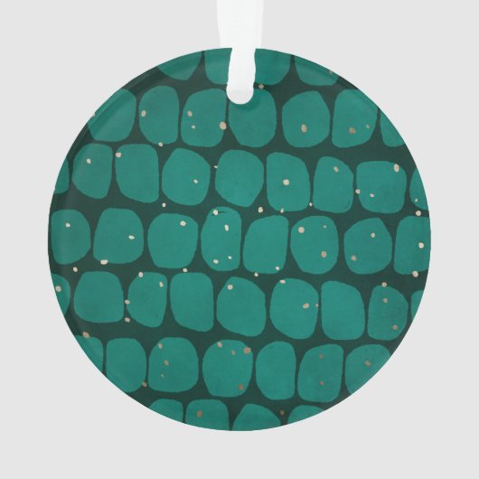 Abstracte modadische patroonfoto ornament (achterkant)