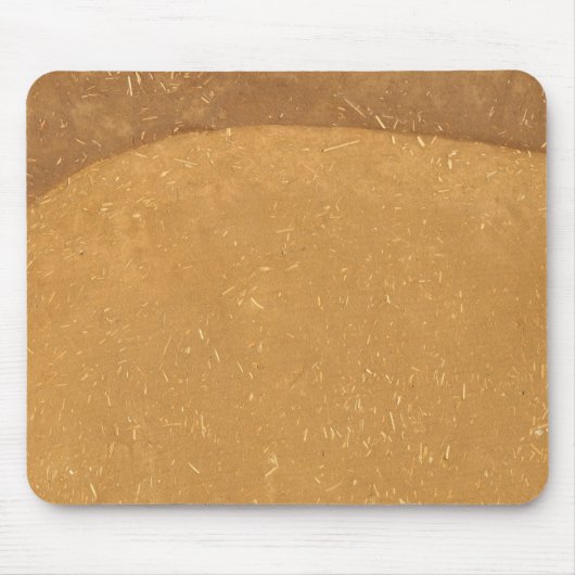 Abstracte modderige muurstructuur muismat (Voorkant)