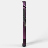 Abstracte Modern Purpur Khaki Gray Fractal Flower Samsung Galaxy Hoesje (Rechterkant)