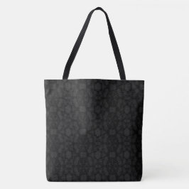 ABSTRACTE MODERN-tekeningen in roos-zwart-mozaïek Tote Bag
