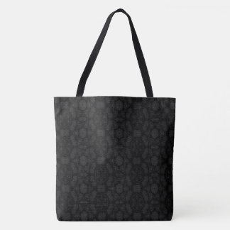 ABSTRACTE MODERN-tekeningen in roos-zwart-mozaïek Tote Bag