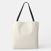 ABSTRACTE MODERN-trek in blauw-lichtbruin Tote Bag (Achterkant)