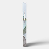 Abstracte Modern Turquoise Brown Gold Elegance Case-Mate iPhone Case (Achterkant / Links)