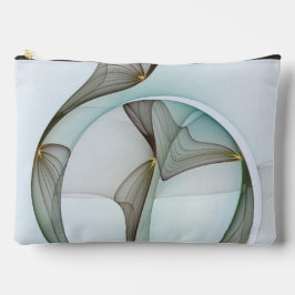 Abstracte Modern Turquoise Brown Gold Elegance Etui