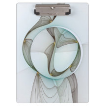 Abstracte Modern Turquoise Brown Gold Elegance