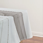 Abstracte Modern Turquoise Brown Gold Elegance Tafelkleed (Voorbeeld)