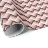 Abstracte moderne 3D-streep naadloos Cadeaupapier (Rol Hoek)