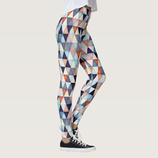 Abstracte moderne achtergrond leggings (Rechts)