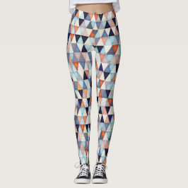 Abstracte moderne achtergrond leggings