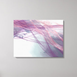 Abstracte moderne alcoholinkt Roos goudharmonie Canvas Afdruk