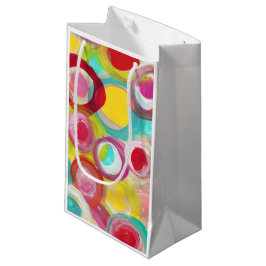 Abstracte moderne Art Circle Painparty Klein Cadeauzakje