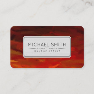 Abstracte moderne artiest #87 visitekaartje