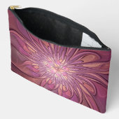Abstracte moderne bloemfractale kunst bes kleuren etui (Open)